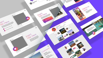 Instagram PowerPoint Template