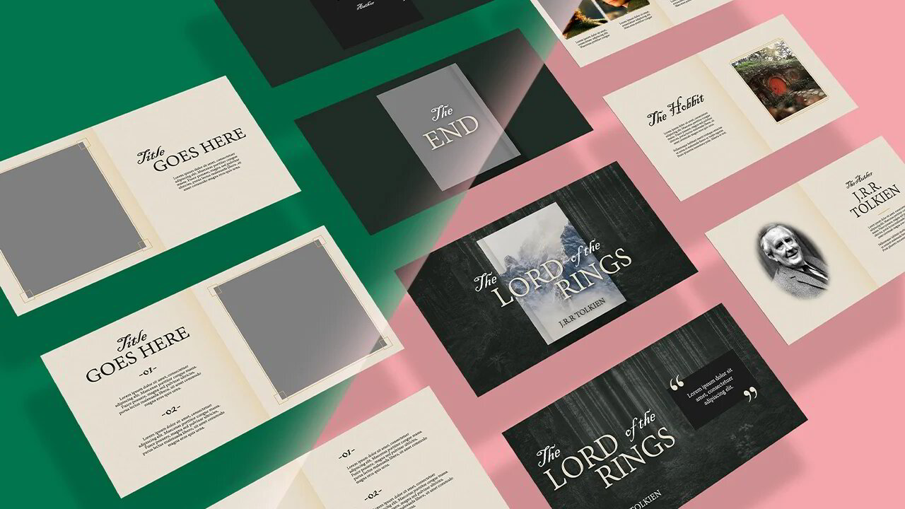 Book PowerPoint Template